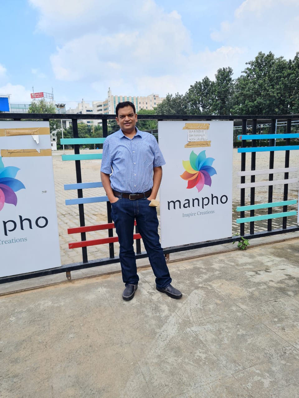 Nilanjan Maity during the Chlorophyll Technologies chapter